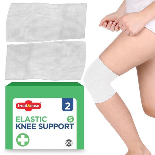 2-4PK Elastic Knee Support Bandage Compression Sleeve Wrap Pair For Pain Relief