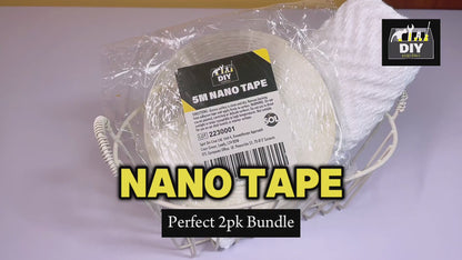 5M Nano Tape Double Sided Adhesive Reusable Removable Washable Traceless Gel